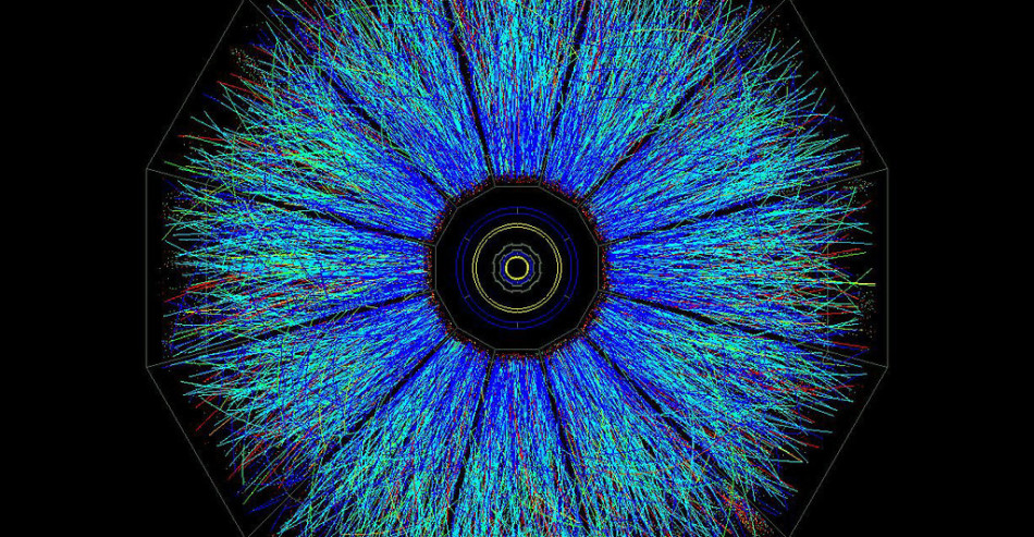 BNL RHIC Gold Ions Collisions