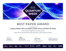 QCE22 Best Paper Award